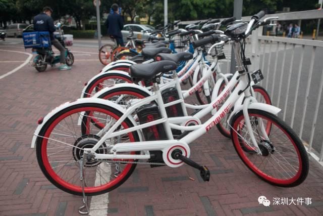 深圳共享电单车被紧急叫停 2天内将全部回收